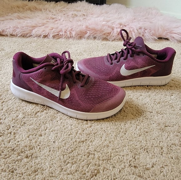 Nike Other - Nike Free RN shoes maroon color